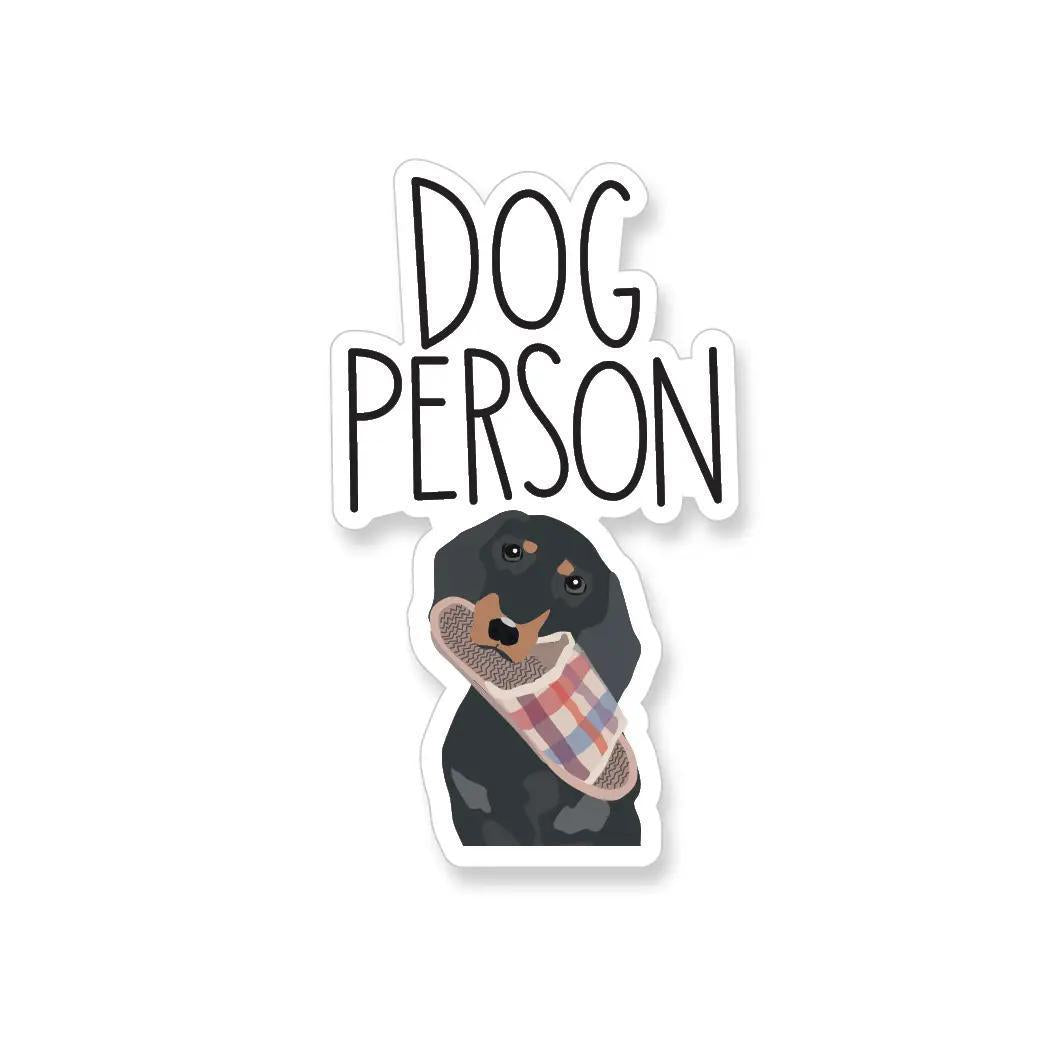 APT2CARDS - Dog Person Vinyl Sticker – City & State
