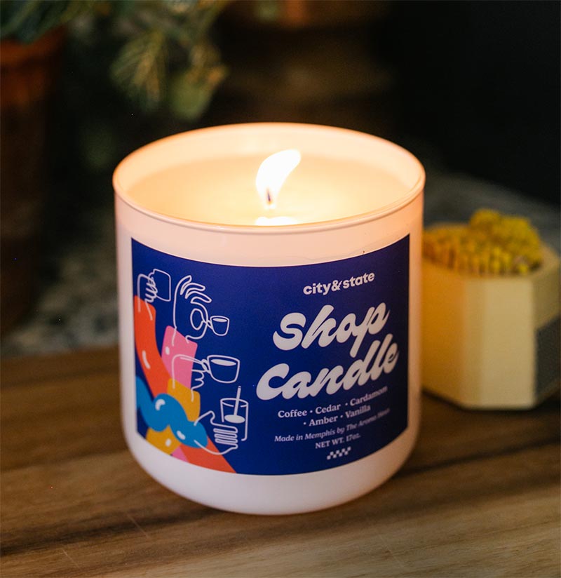 City & State Shop Candle