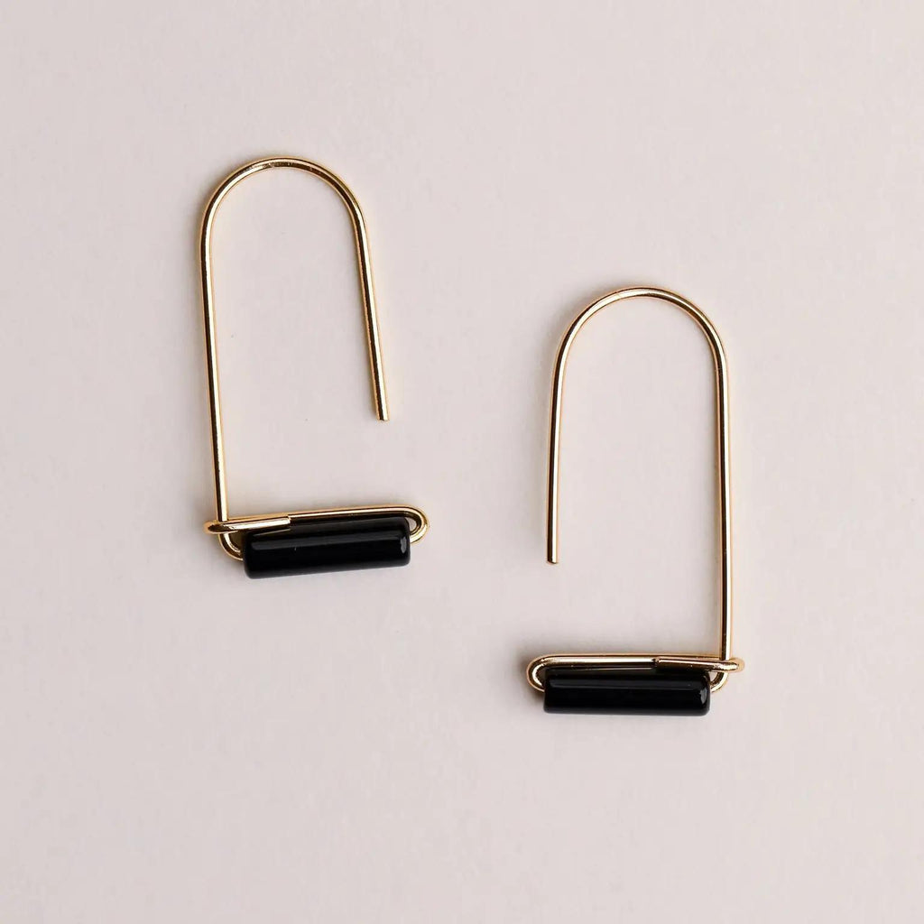 Drop Earrings Onyx